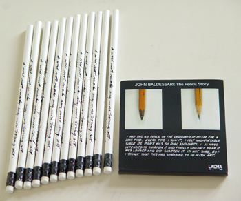 John Baldessari Pencil – LACMA Store